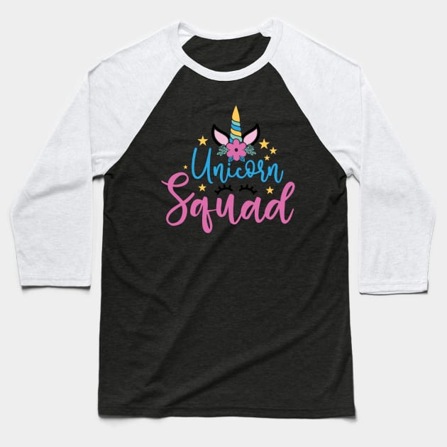 unicorn squad Baseball T-Shirt by busines_night